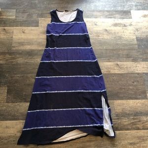 Liz Claiborne tie-dyed maxi dress